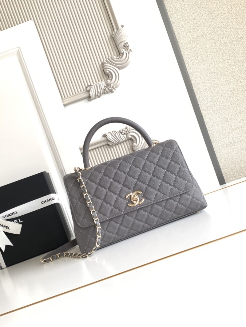 Ch**el top handle bags